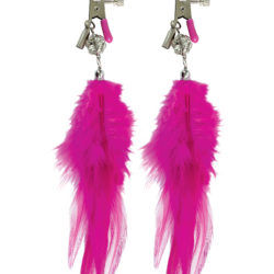 PD3618-00_Pink_Feather_Nipple_Clamps